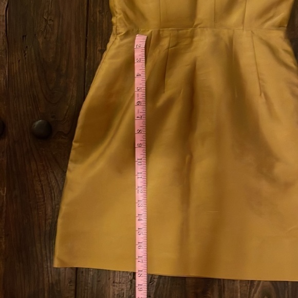 Mauve for Anthropology, silk/wool dress without cutouts. Size 0 - Picture 8 of 13